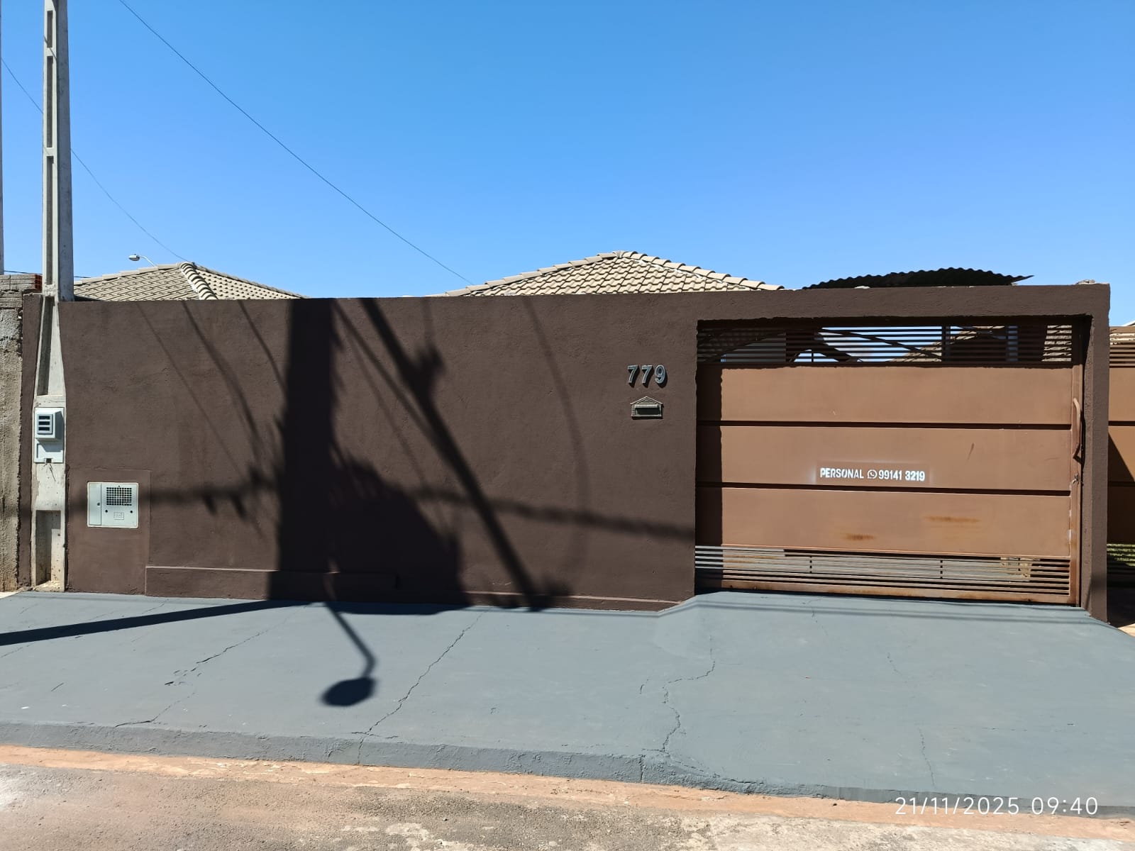 Rua Carlos Aparecido Teixeira, 779 -  Residencial José Antônio Sacomani